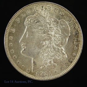 1921 (P) USA Silver Morgan Dollar