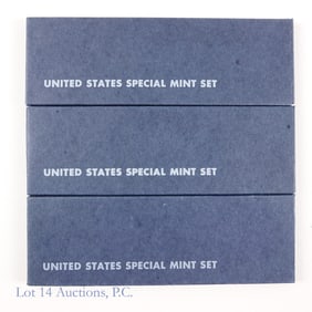 1966 (S) USA Silver Special Mint Sets (3)