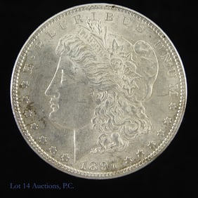 1897 (P) USA Silver Morgan Dollar