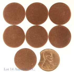 USA Lincoln Cent Error Coins (8)