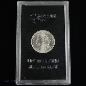 1883-cc Morgan Silver Dollar (GSA)