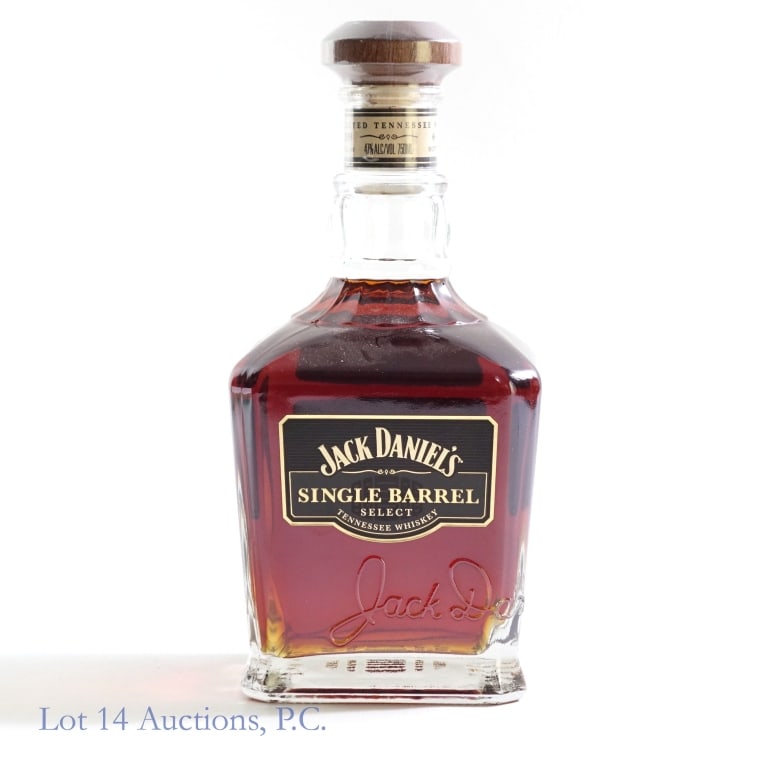 Jack Daniel's Single Barrel Select 2014: Jack Daniel's Single Barrel Select Tennessee Whiskey (2014), 94 Proof, 750 ml. Barrel 14 - 2519. Rick L-22. Bottled 6-4-14.