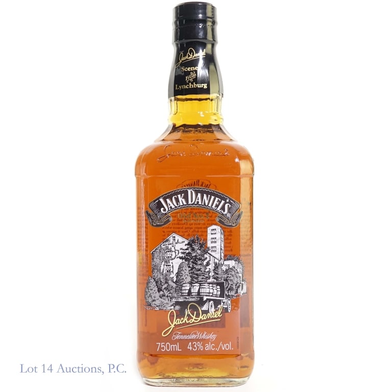 Jack Daniel's Scenes From Lynchburg No. 2 Whiskey: Jack Daniel's "Scenes From Lynchburg: Number Two" Tennessee Whiskey, 86 Proof, 750 ml. See photos for condition details.