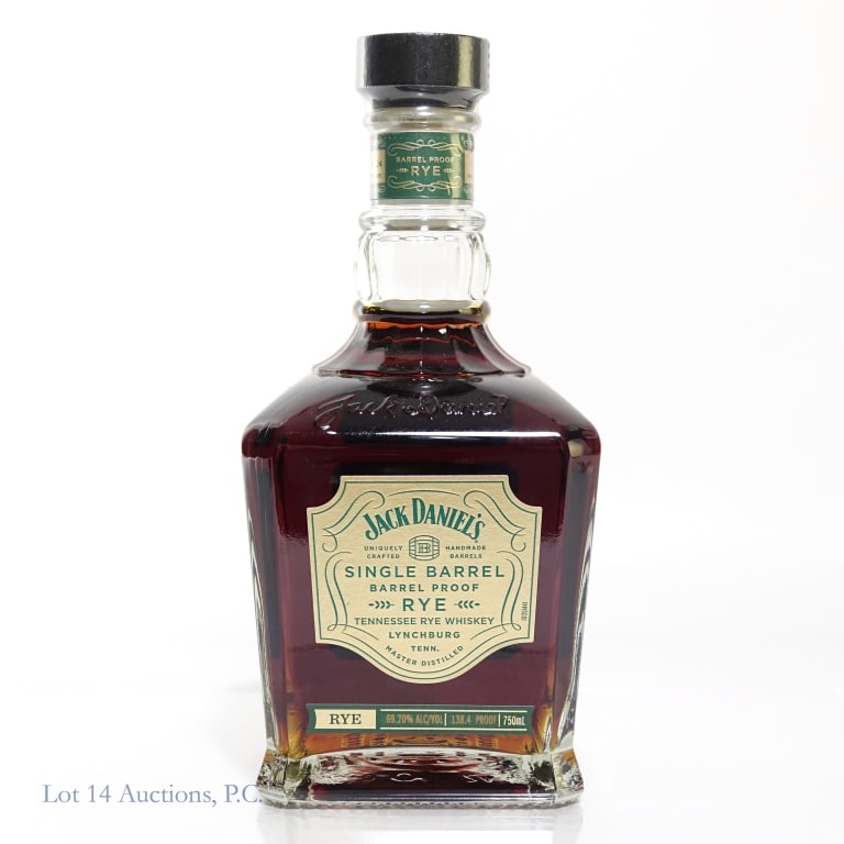 Jack Daniel's SB Barrel Proof Rye (2024): Jack Daniel's Single Barrel Barrel Proof Rye (2024), 138.4 Proof, 750 ml, Bottled: 11-5-24, Barrel #24-10294, Barrel House 1-13.