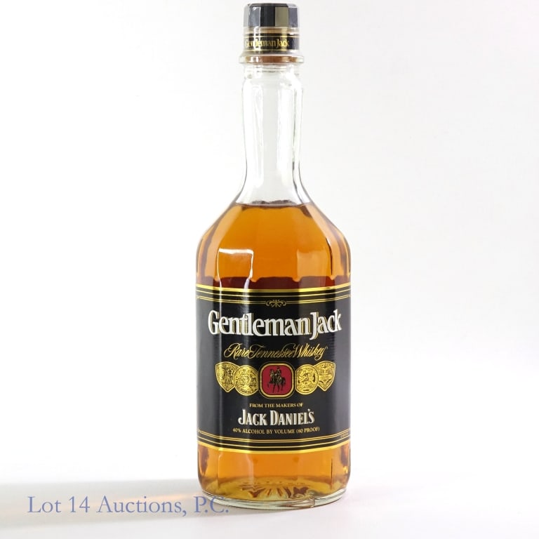 Gentleman Jack Rare Whiskey 2nd Generation: Gentleman Jack Rare Tennessee Whiskey, 80 Proof, 750 ml. 2nd Generation bottle.