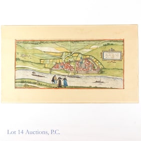 16th Century Braun and Hogenberg Map - Paltz