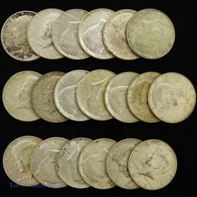 1965 - 1970 USA 40%-Silver Kennedy 50c (19)