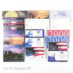 Various U.S. Mint Coin & Exonumia Sets (19)