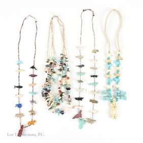 Southwest American Fetish Necklaces (4)