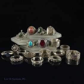 Sterling Silver Rings (18)