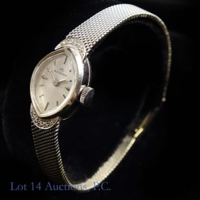 18k W. Gold, Bucherer Ladies' Watch, With Diamonds