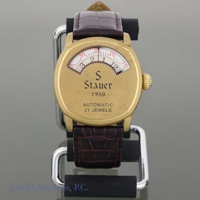 Stauer 1930 Gold-Finished Dashtronic Watch