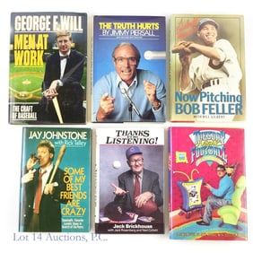 Autographed Sports Books (6)