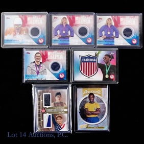 7 Cards With GU Relics From Former Olympians