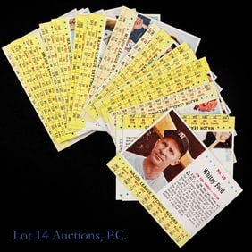 1963 Post Cereal Cards W/Mantle & Mays (24)