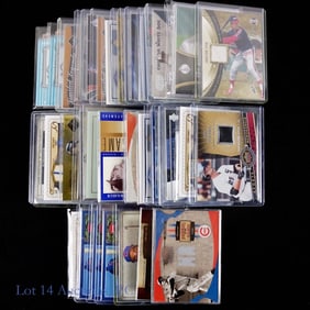 Game Used Jersey Relic Baseball Cards, 29