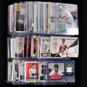 Game Used Jersey Relic Baseball Cards, 34