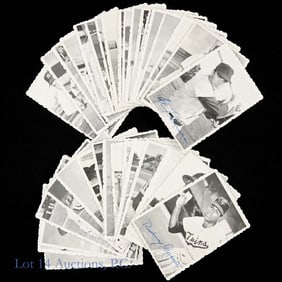 Complete Set 1969 Topps Deckle Edge Baseball Cards