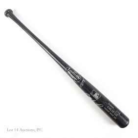 Carlos Lee Autographed Signature Model Bat