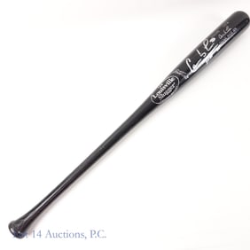 Carlos Lee Signed Baseball Bat