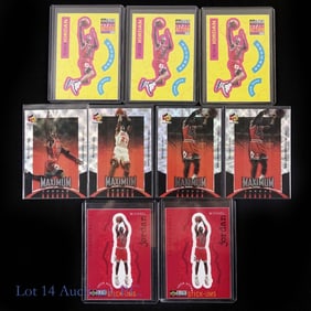 Michael Jordan HoloGrFx & Stick Um Cards (9)
