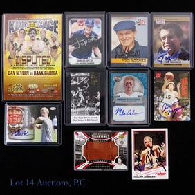 Signed Sports Cards - Baseball, Basketball, Racing