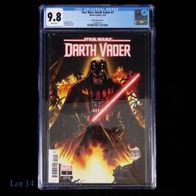 Star Wars Darth Vader #1Comic Book, CGC 9.8