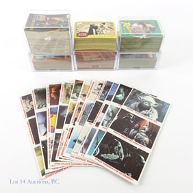 Star Wars, Jedi & Raiders Cards, Complete Sets (7)