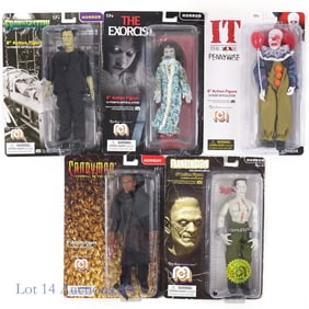 Mego Horror Movie Action Figures (5)