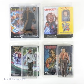 NIB NECA Horror Figurines (4)