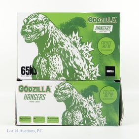 NIB Godzilla 65th Anniv. Key Chains, Store Display