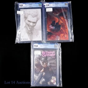 Batman DC Comic Books, Graded 9.8's (3)