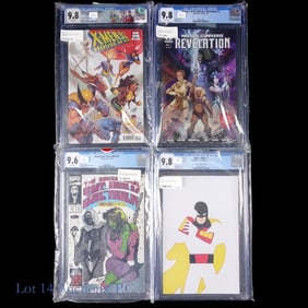 CGC Graded X-Men, Space Ghost etc. Comics (4)