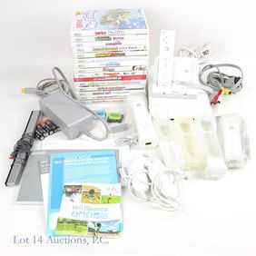 Wii Console, Accessories & Games (15)