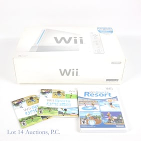 Wii Sports Console & Games (3)