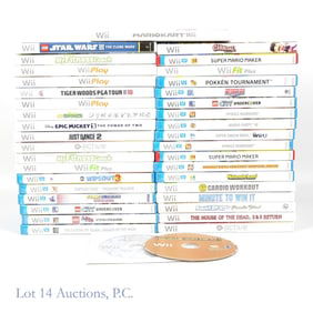 Nintendo Wii & Wii-U Games (22+17)