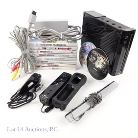 Wii Console & Games (10)