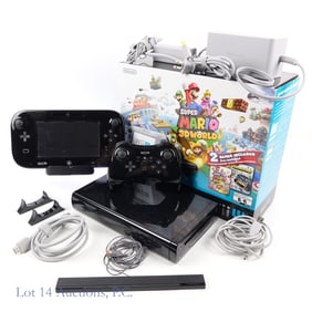 Wii U Super Mario 3D World Deluxe Set, CIB