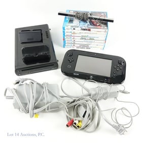 Nintendo Wii U System + 8 Games