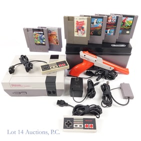 Nintendo Entertainment System Console & Games (6)
