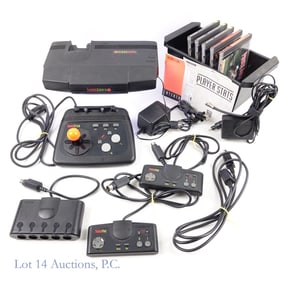 Turbografx 16 Console & Games (5)