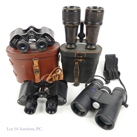 Binoculars - Chevalier, Wuest, Bushnell... (4)