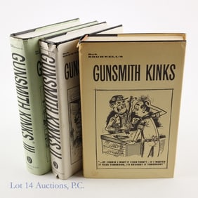 Gunsmith Kinks Hardcover Books (Volumes 1-3) (1969, 1983, 1993)