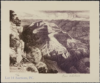 Signed Curt Walters Grand Canyon Print