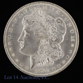 1884-O USA Silver Morgan Dollar