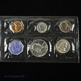 1956 USA Silver Proof 5-Coin Set