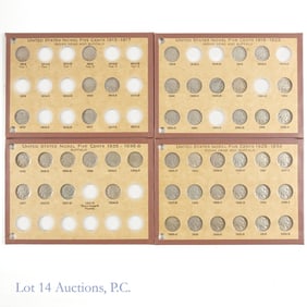 1913 - 1938 USA Buffalo Nickels (47)