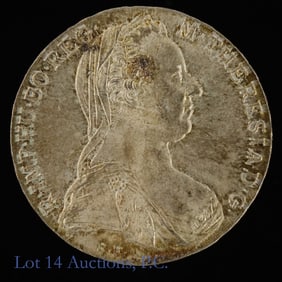 "1780" Austria Silver Maria Theresa Thaler