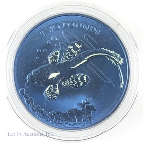 2021 U.K. Proof 2 Pounds Plunderfish Coin (OGP)
