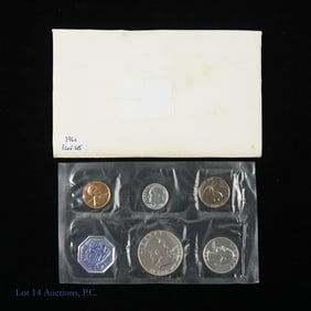 1960 (P) USA 5-Coin Silver Proof Set in OGP